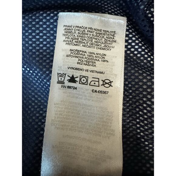 Columbia Omni Tech Jacket Size 4X Navy Zip Rain Coat - Picture 6 of 10